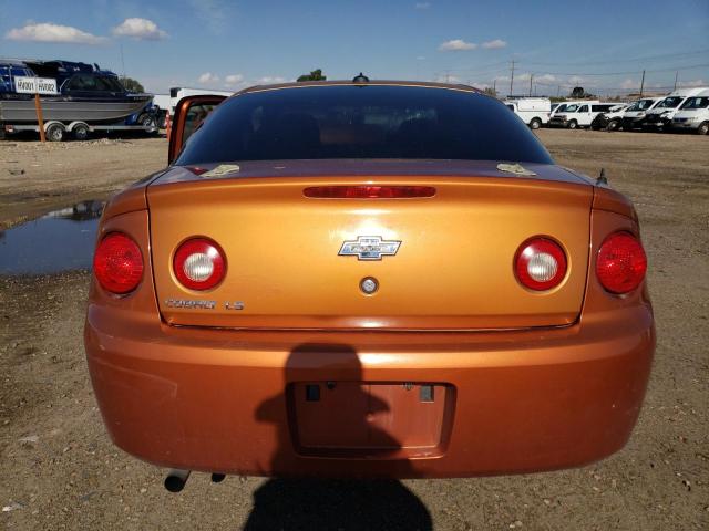 1G1AL12F257596870 - 2005 CHEVROLET COBALT LS ORANGE photo 6