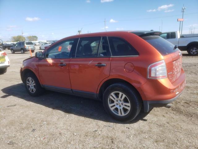 2FMDK36C67BB33686 - 2007 FORD EDGE SE ORANGE photo 2