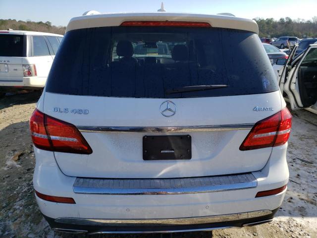 4JGDF6EE6JB159114 - 2018 MERCEDES-BENZ GLS 450 4MATIC WHITE photo 6