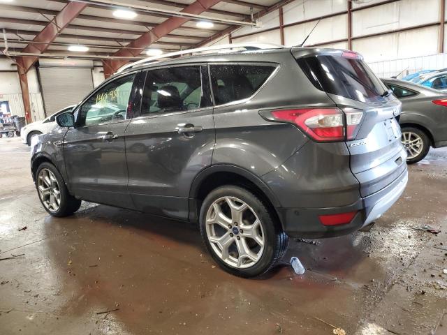 1FMCU0JD1HUA92903 - 2017 FORD ESCAPE TITANIUM GRAY photo 2