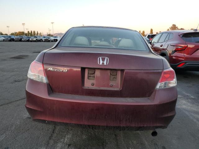 1HGCP26379A175571 - 2009 HONDA ACCORD LX RED photo 6