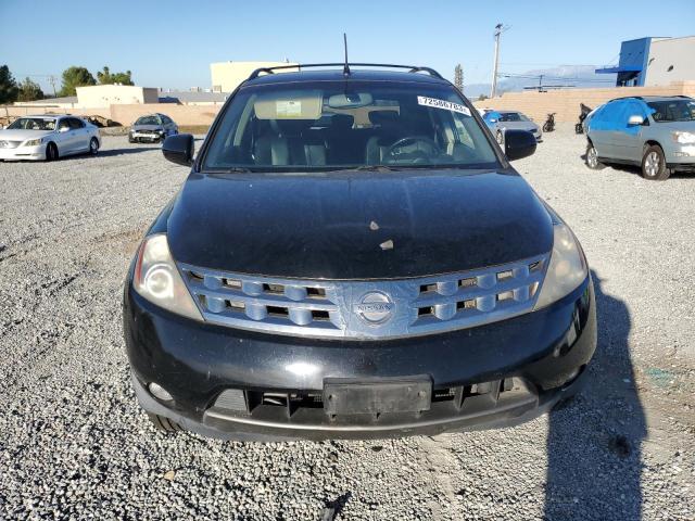 JN8AZ08T95W322993 - 2005 NISSAN MURANO SL BLACK photo 5