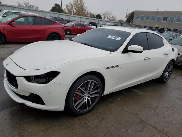 2017 MASERATI GHIBLI S, 