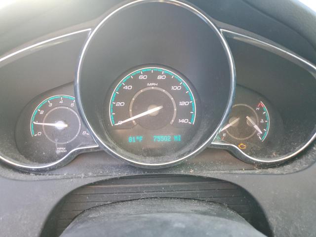 1G1ZC5E07CF323248 - 2012 CHEVROLET MALIBU 1LT Сұр фото 9