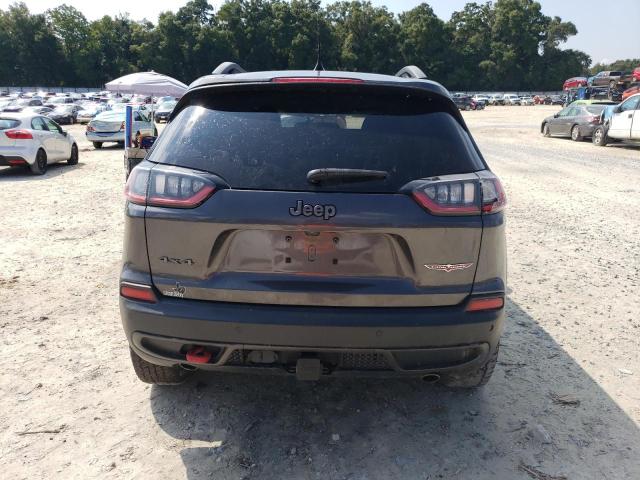 1C4PJMBX5MD109534 - 2021 JEEP CHEROKEE TRAILHAWK ნაცრისფერი ფოტო 6