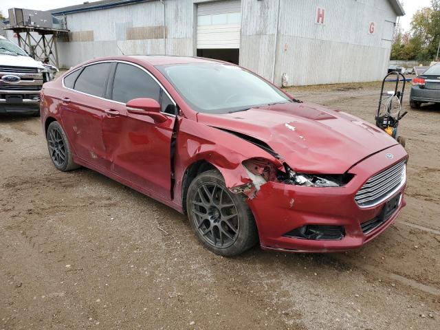 3FA6P0K98GR361218 - 2016 FORD FUSION TITANIUM RED photo 4