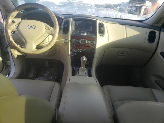 JN1AJ0HR1CM451605 - 2012 INFINITI EX35 BASE Սպիտակ լուսանկար 8