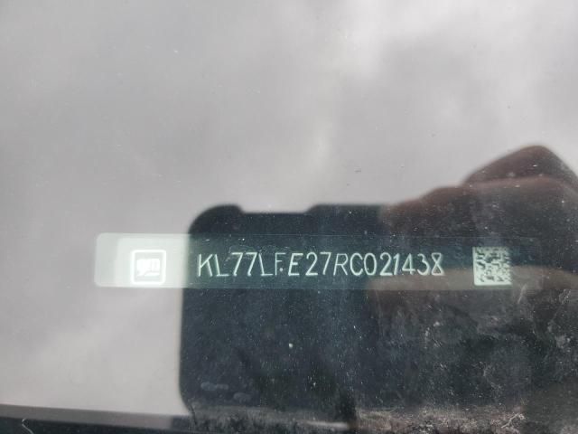 KL77LFE27RC021438 - 2024 CHEVROLET TRAX LS SILVER photo 13