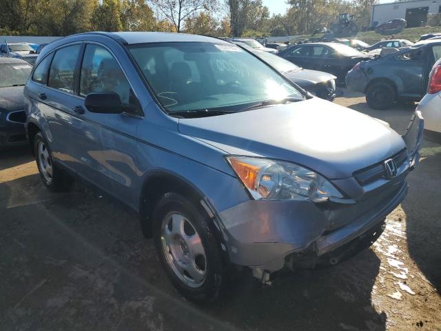 JHLRE48327C006196 - 2007 HONDA CR-V LX BLUE photo 4