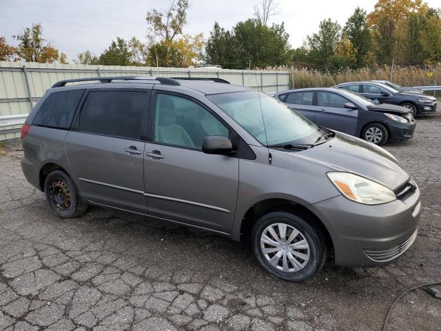 5TDZA23CX4S194691 - 2004 TOYOTA SIENNA CE GRAY photo 4