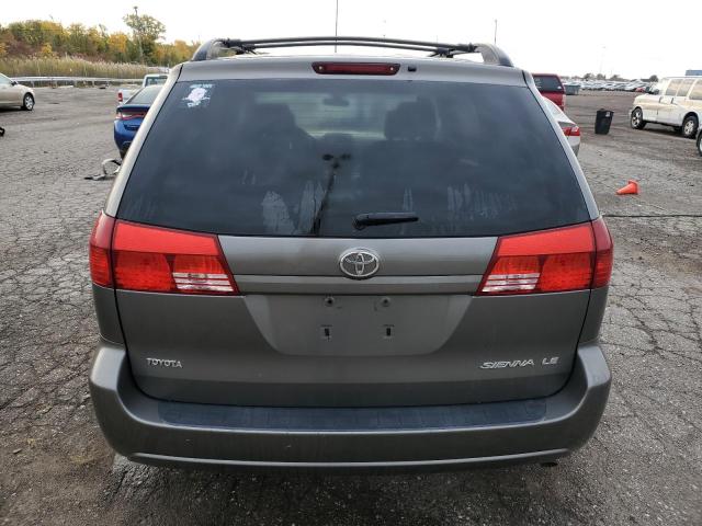 5TDZA23CX4S194691 - 2004 TOYOTA SIENNA CE GRAY photo 6