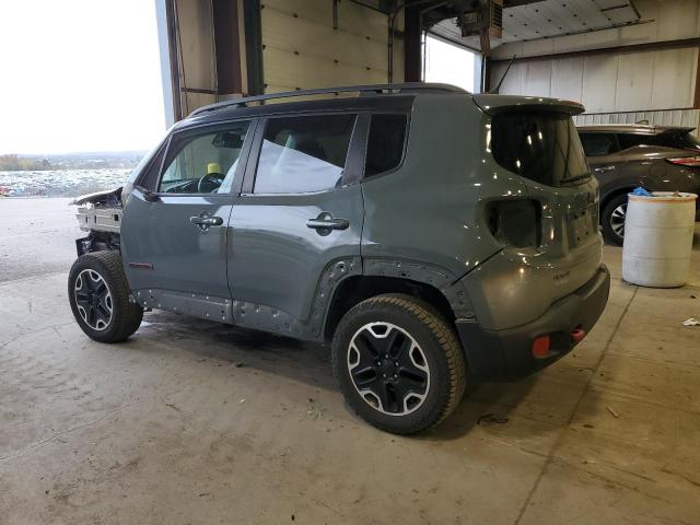 ZACCJBCT6GPD18270 - 2016 JEEP RENEGADE TRAILHAWK GRAY photo 2