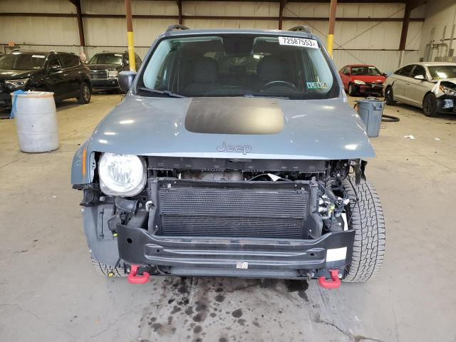 ZACCJBCT6GPD18270 - 2016 JEEP RENEGADE TRAILHAWK GRAY photo 5