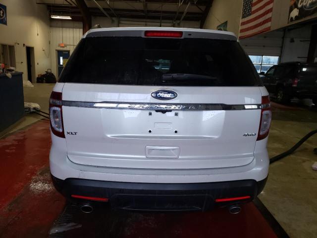 1FM5K8D83FGC60189 - 2015 FORD EXPLORER XLT WHITE photo 6