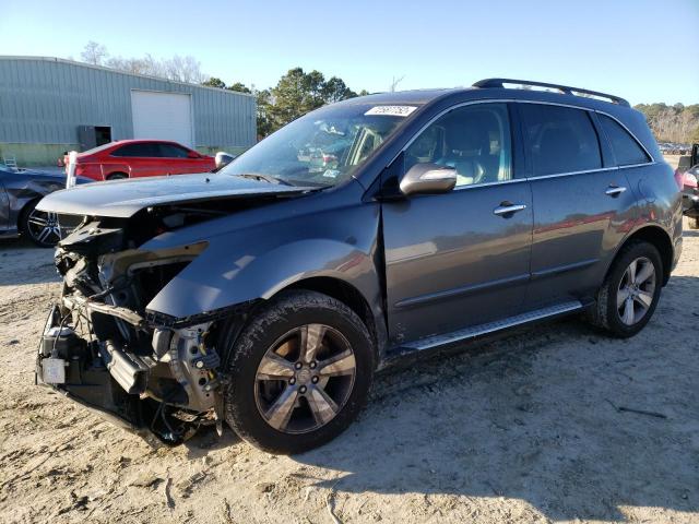 2HNYD2H69BH502753 - 2011 ACURA MDX TECHNOLOGY GRAY photo 1