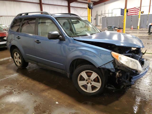 JF2SH6BC2AG768424 - 2010 SUBARU FORESTER XS BLUE photo 4