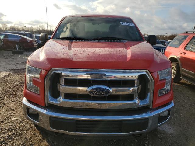 1FTFX1EFXGFC46540 - 2016 FORD F150 SUPER CAB RED photo 5