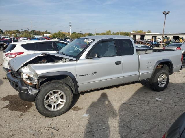 1B7GG12X02S724031 - 2002 DODGE DAKOTA BASE SILVER photo 1