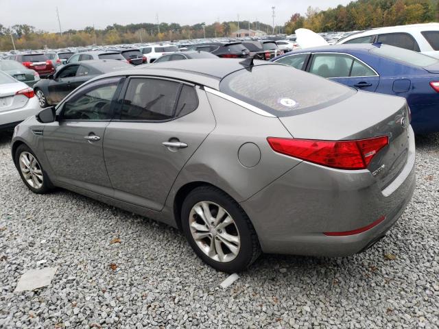 5XXGN4A74DG159269 - 2013 KIA OPTIMA EX GRAY photo 2