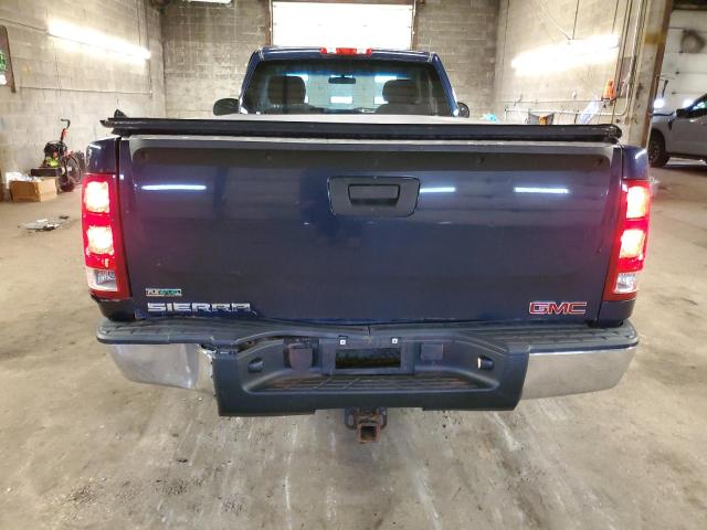 1GTPKTE09AZ145747 - 2010 GMC SIERRA K1500 BLUE photo 6