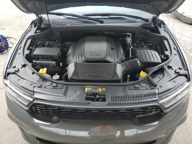 1C4SDJCT8RC138924 - 2024 DODGE DURANGO R/T GRAY photo 12