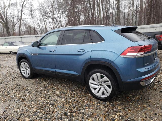 1V26E2CA6LC226864 - 2020 VOLKSWAGEN ATLAS CROS SE ლურჯი ფოტო 2