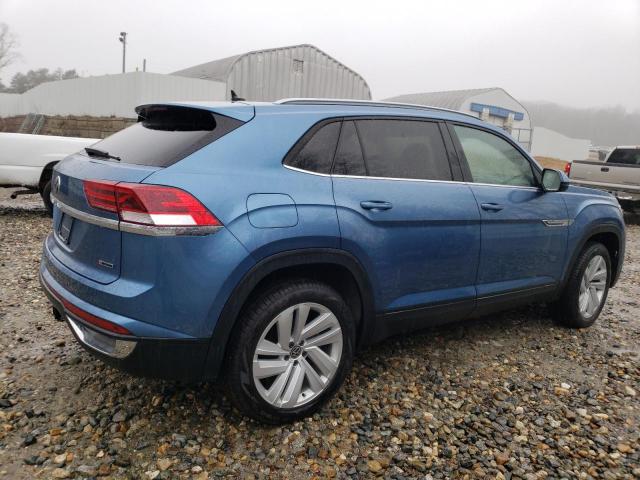 1V26E2CA6LC226864 - 2020 VOLKSWAGEN ATLAS CROS SE ლურჯი ფოტო 3