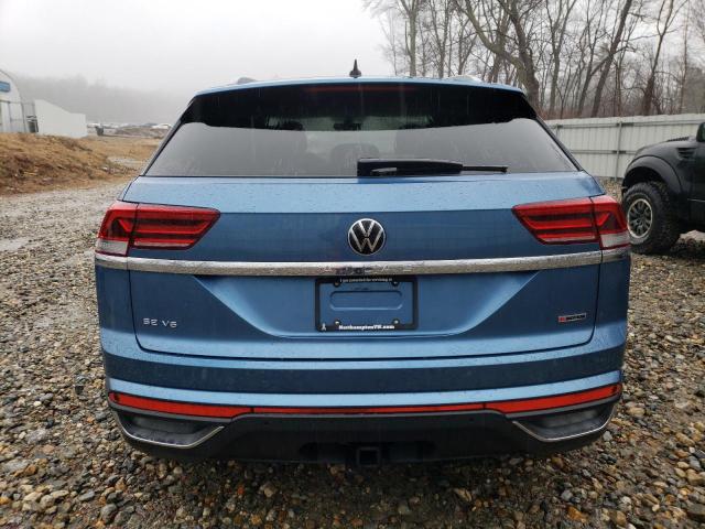 1V26E2CA6LC226864 - 2020 VOLKSWAGEN ATLAS CROS SE ლურჯი ფოტო 6