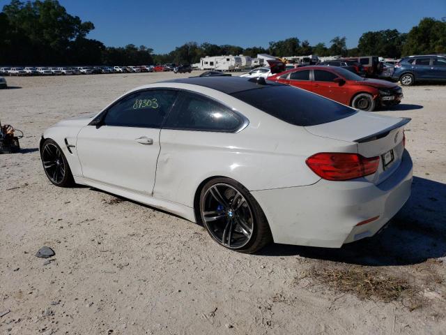 WBS3R9C53FK334947 - 2015 BMW M4 WHITE photo 2