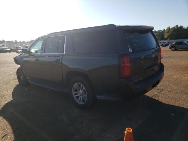 1GNSCHKCXGR416351 - 2016 CHEVROLET SUBURBAN K C1500 LT GRAY photo 2