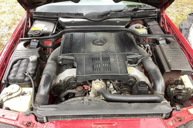 WDBFA67F4TF130903 - 1996 MERCEDES-BENZ SL 500 RED photo 7