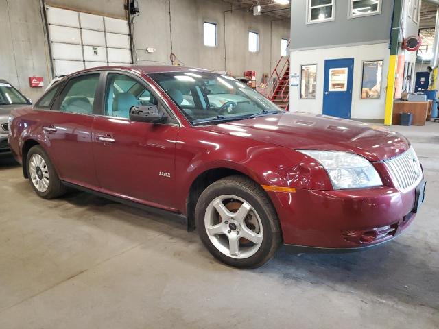 1MEHM40W38G608759 - 2008 MERCURY SABLE LUXURY BURGUNDY photo 4