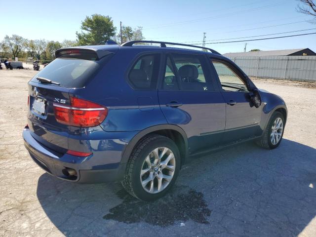 5UXZV4C51BL401631 - 2011 BMW X5 XDRIVE35I BLUE photo 3