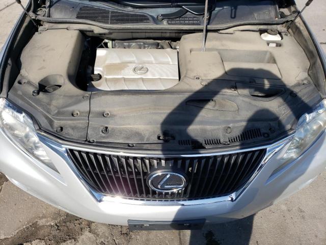 2T2BK1BAXBC089613 - 2011 LEXUS RX 350 SILVER photo 12