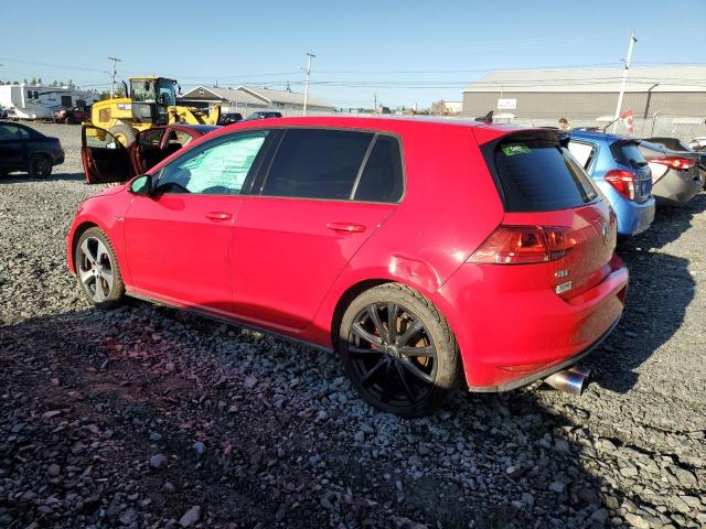 3VW4T7AU6GM019126 - 2016 VOLKSWAGEN GTI S/SE RED photo 2