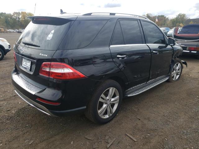 4JGDA5HBXCA083738 - 2012 MERCEDES-BENZ ML 350 4MATIC BLACK photo 3