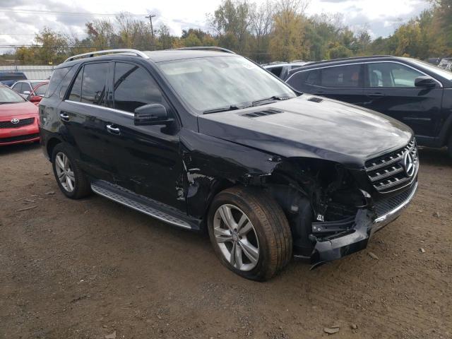 4JGDA5HBXCA083738 - 2012 MERCEDES-BENZ ML 350 4MATIC BLACK photo 4