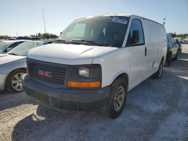 1GTUGADX2A1127323 - 2010 GMC SAVANA G1500 WHITE photo 1