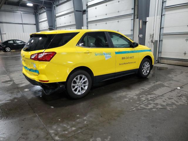 3GNAXSEV1LS685985 - 2020 CHEVROLET EQUINOX LS YELLOW photo 3