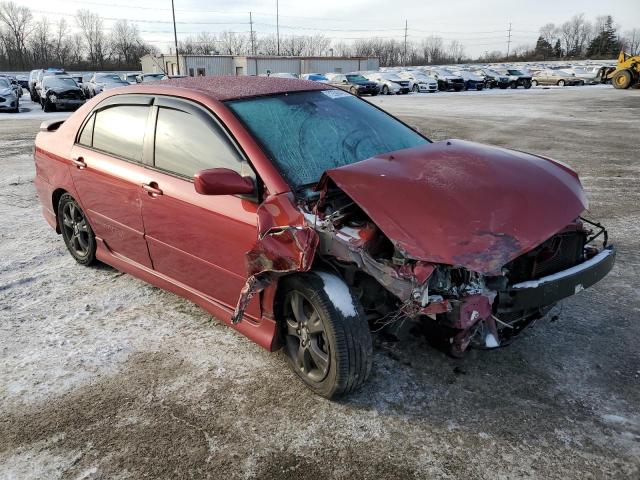 2T1BY32E66C551561 - 2006 TOYOTA COROLLA XRS MAROON photo 4