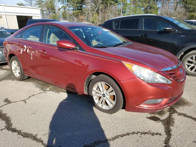 5NPEB4AC0BH010081 - 2011 HYUNDAI SONATA GLS RED photo 4