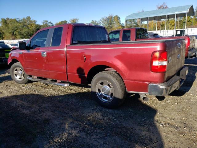 1FTRX12W66NA56854 - 2006 FORD F150 MAROON photo 2