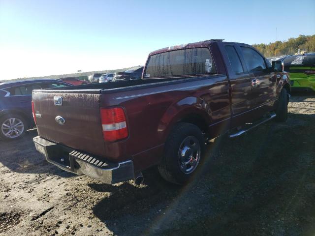 1FTRX12W66NA56854 - 2006 FORD F150 MAROON photo 3