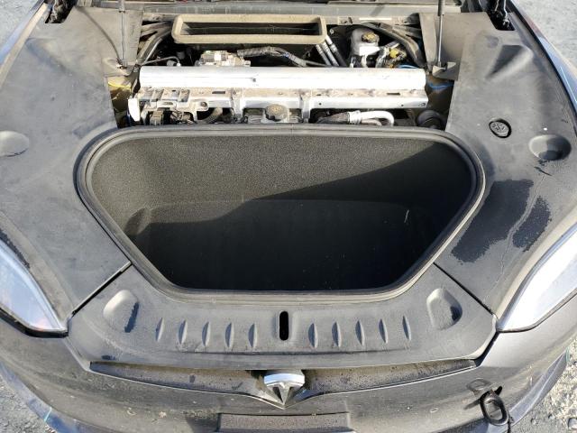 5YJSA1E55NF468279 - 2022 TESLA MODEL S GRAY photo 11