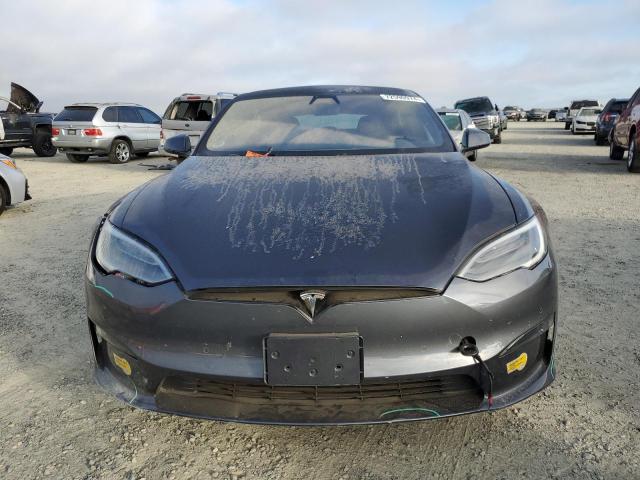 5YJSA1E55NF468279 - 2022 TESLA MODEL S GRAY photo 5