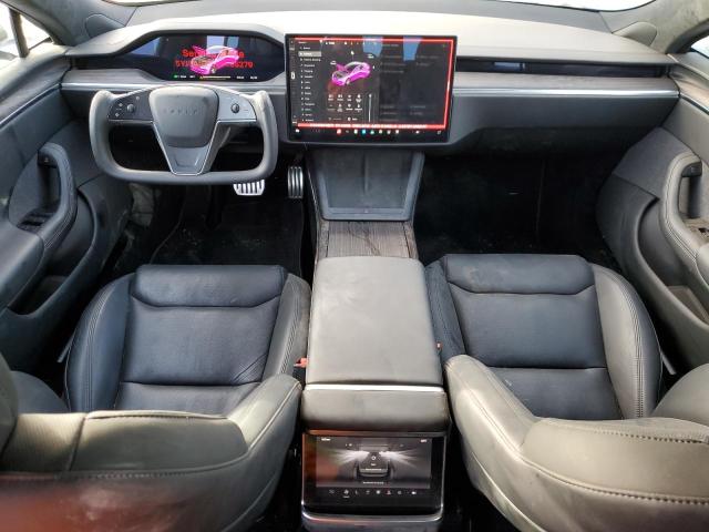 5YJSA1E55NF468279 - 2022 TESLA MODEL S GRAY photo 8