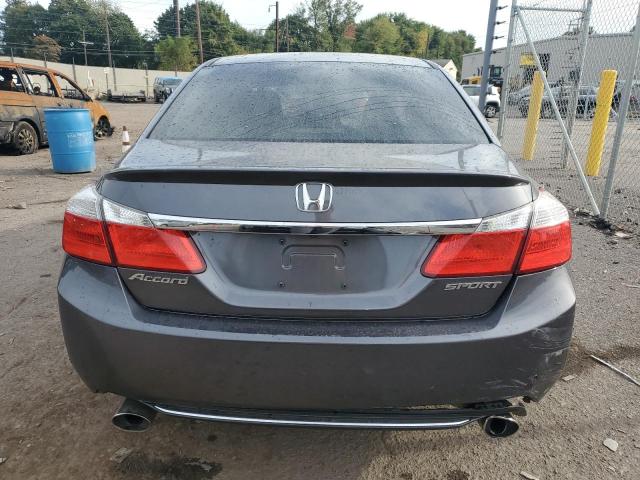 1HGCR2F58FA270566 - 2015 HONDA ACCORD SPORT GRAY photo 6