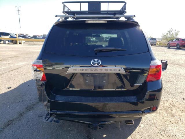 5TDEK3EH1AS006386 - 2010 TOYOTA HIGHLANDER SPORT BLACK photo 6