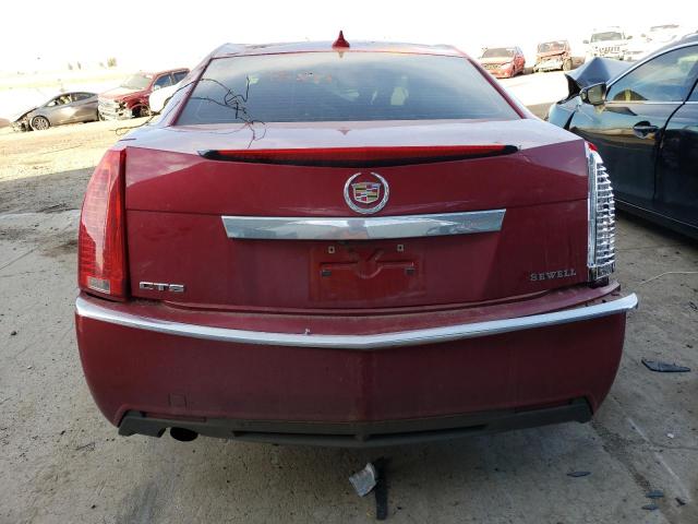 1G6DE5E55D0120955 - 2013 CADILLAC CTS LUXURY COLLECTION RED photo 6