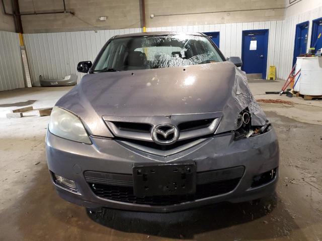 JM1BK143271698645 - 2007 MAZDA 3 HATCHBACK GRAY photo 5